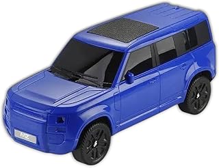 Jnuobi GN-12 Wireless Portable Bluetooth RGB LED Speaker, USB Stereo Music, Micro SD, Rechargable Battery, Car Design, 140W, Blue