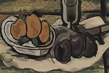 ジョルジュ ブラック、静物（果物籠のある）、希少・額装用画集、新品額装付 61m012uMfuL._UF350,350_QL50_.jpg