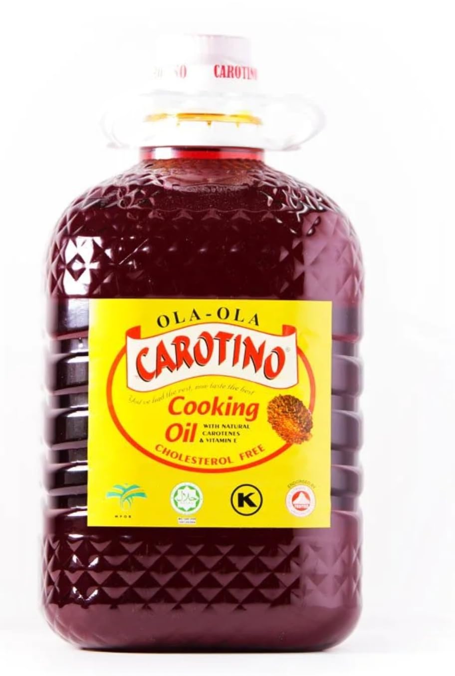 Ola Ola Carotino Cooking Oil Product of Malaysia (3.3L)