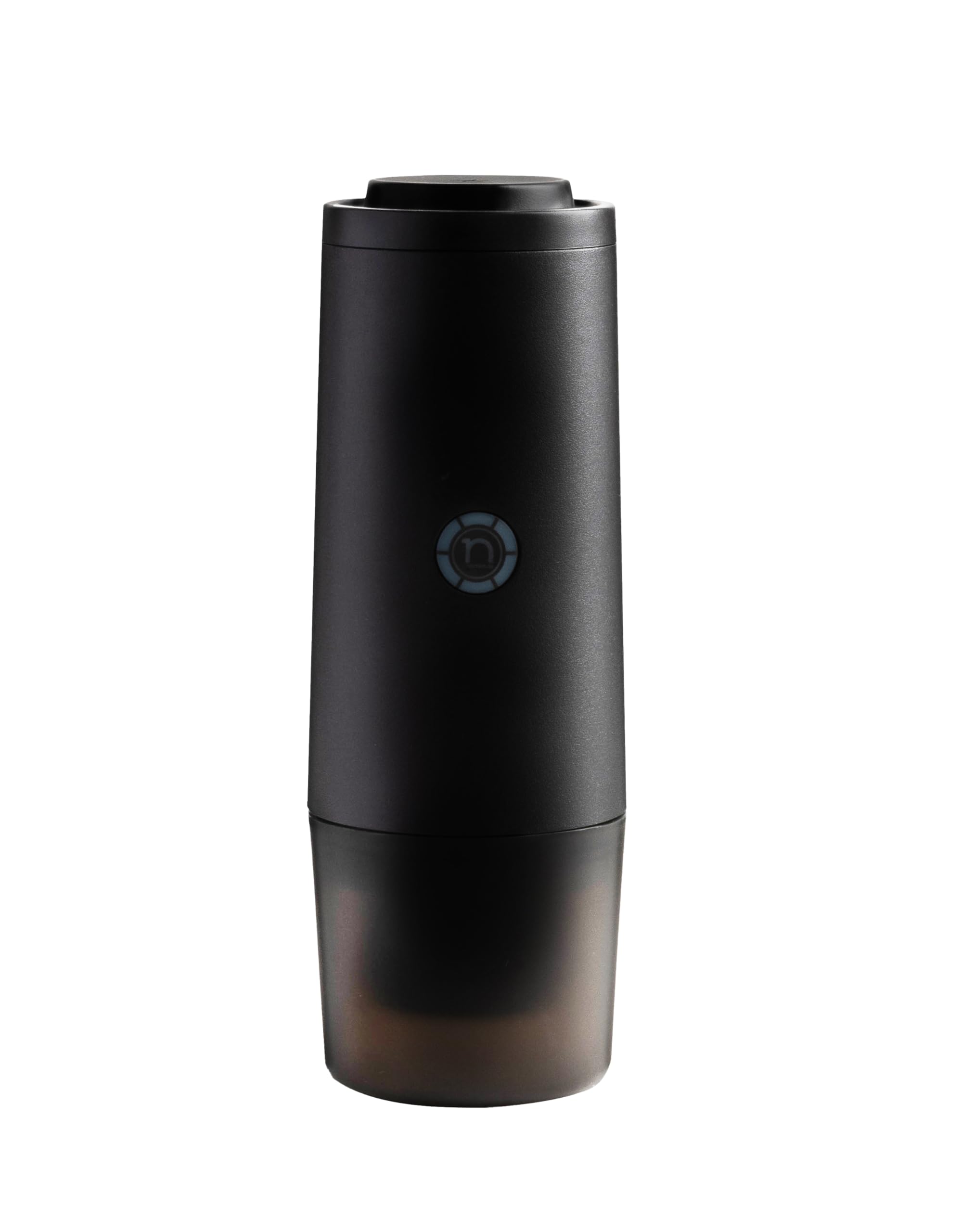 Prime Brew - Cafetera portátil con 20 bares de presión, depósito de 80 ml, preparación en frío y caliente, compatible con cápsulas Nespresso® y café en polvo, depósito de agua de acero