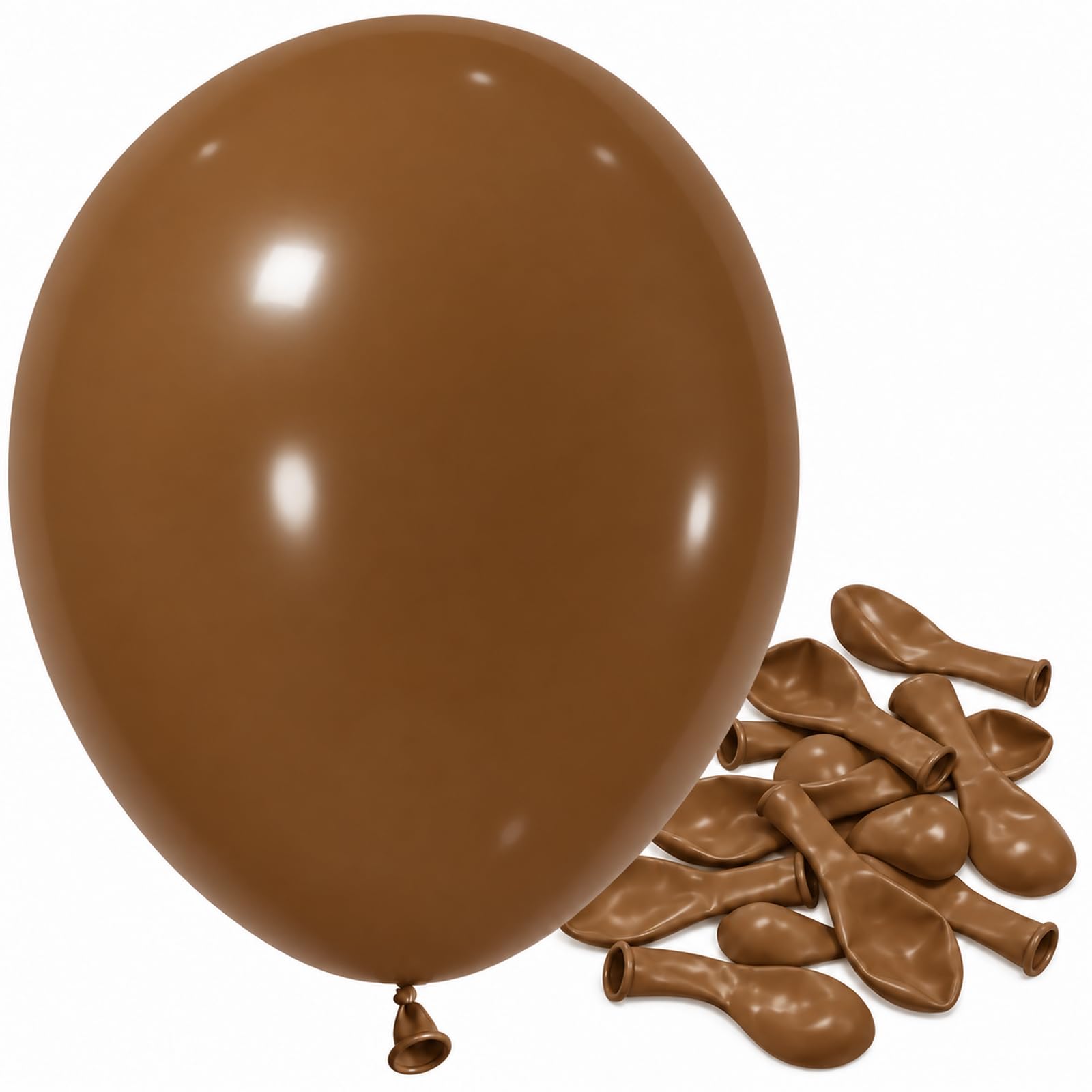 Jobkoo Pearl Nude Balloons 5 Inch, Mini Small Beige Apricot Neutral Balloon