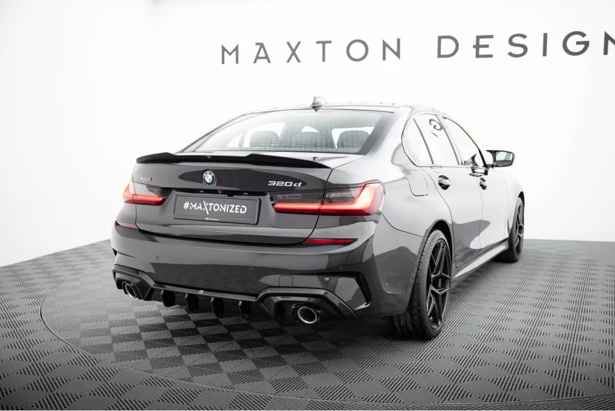 Maxton Design Heckdiffusor für BMW 3er M-Paket G20 / G21 Hochglanz schwarz
