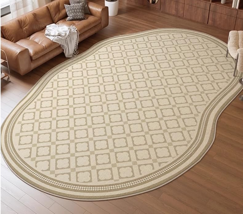 Tapis de sol intérieur rétro 80x120cm pour un salon français élégant