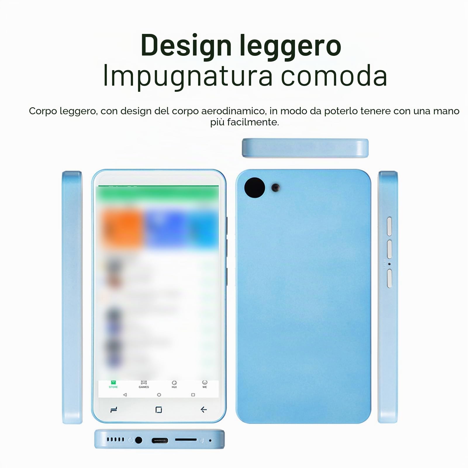 Topiky Lettore E da 5 Pollici, Lettore di Libri Elettronici con Schermo HD Senza Inchiostro E Lavagna per la Scrittura a Mano, per Leggere Romanzi, Libri, Fumetti, con Fotocamera da 5
