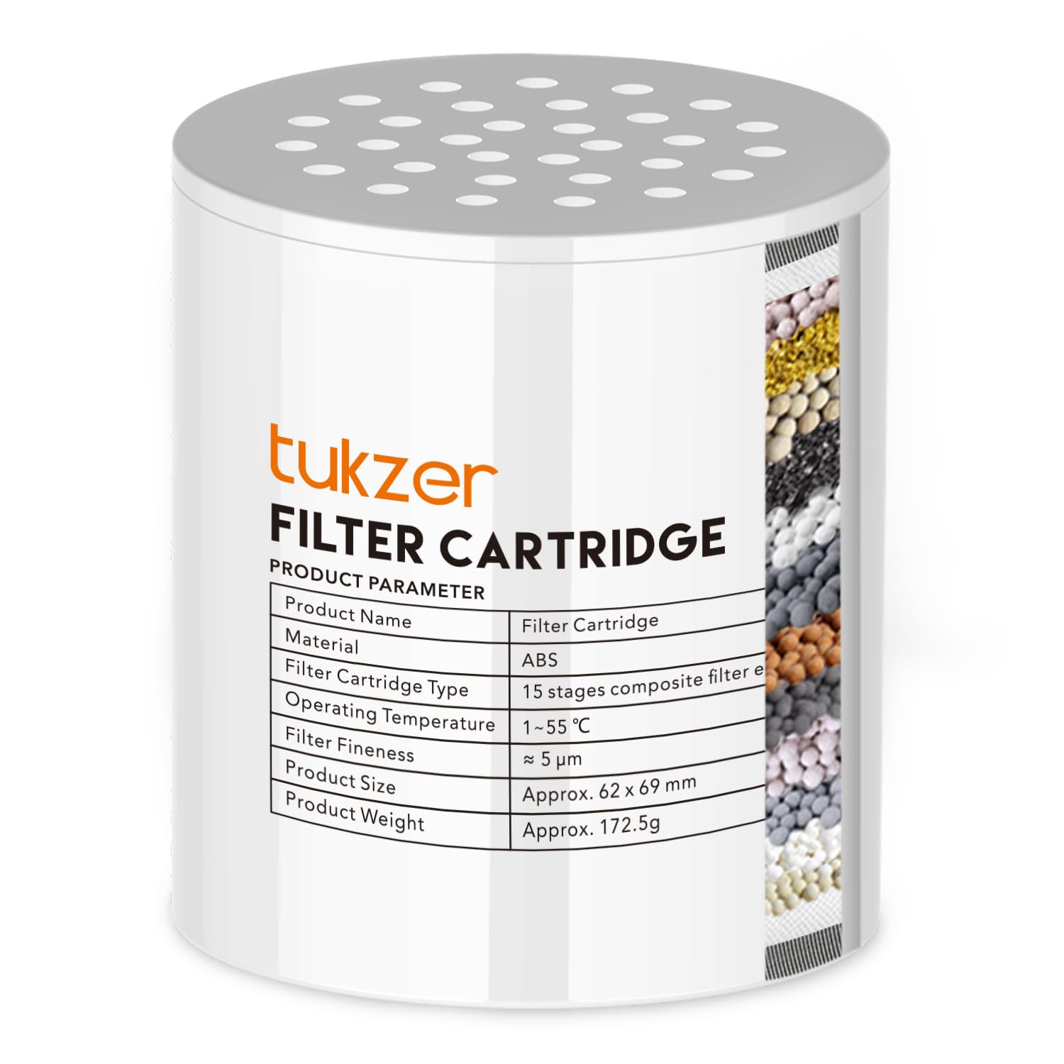 See full amazon price history chart for Tukzer Replacement Cartridge for 15-Stage Shower Head Filter Softener for Hard Water| High-Output Filter for Bathroom, Removes Chemicals, Chlorine| Revitalize, Improves Skin, Reduce Hair Fall (Pack 1) Tukzer Replacement Cartridge for 15-Stage Shower Head Filter Softener for Hard Water| High-Output Filter for Bathroom, Removes Chemicals, Chlorine| Revitalize, Improves Skin, Reduce Hair Fall (Pack 1) (B0CQG7Y64X) Amazon Price History, Amazon Price Tracker