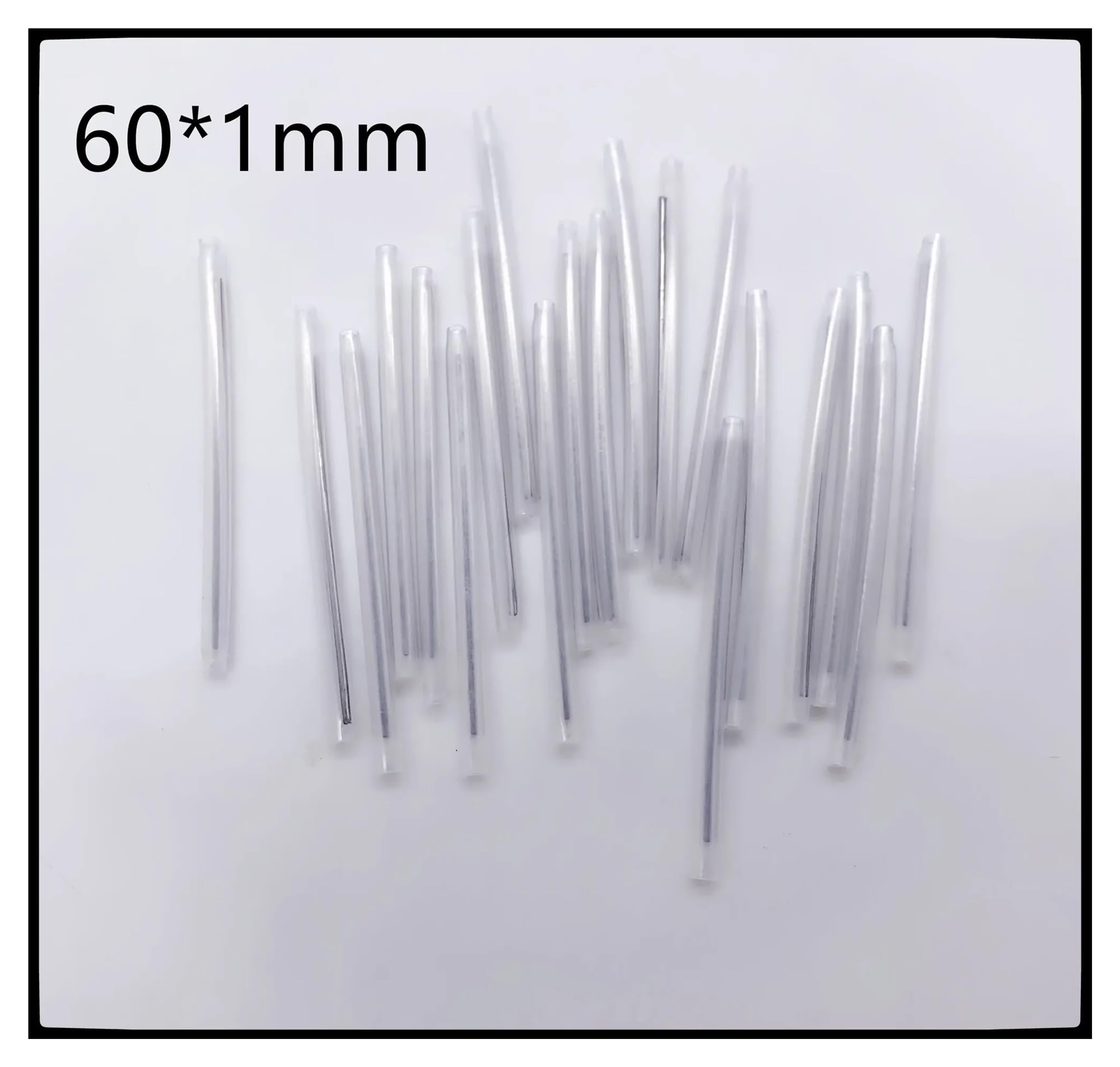 Manguito de Empalme de Fibra óptica, Manguitos de protección for Cables, 40 mm, 45 mm, 60 mm x 1,0 mm, Protector de Empalme termorretráctil FTTH, Tubo termorretráctil(40 1mm 2000pcs)
