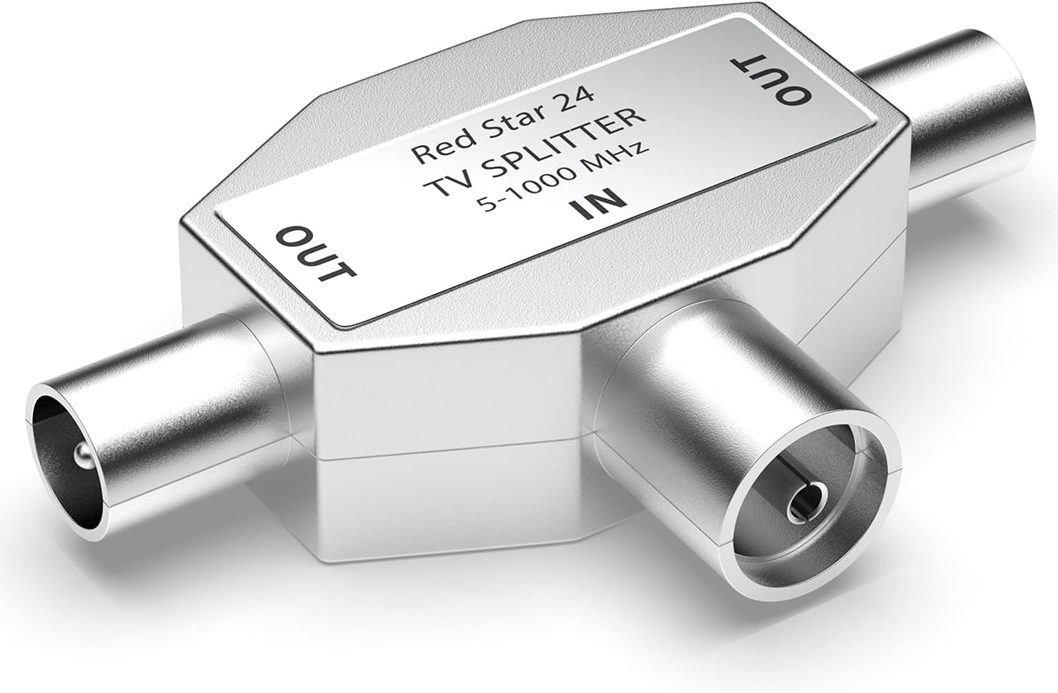 PLOSON UKW Antennen-Splitter - Professioneller VHF Splitter Für Funkgeräte
