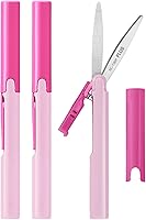 Vista 17 de Plus Tijeras Compactas Estilo Bolígrafo Twiggy con Tapa, Blanco