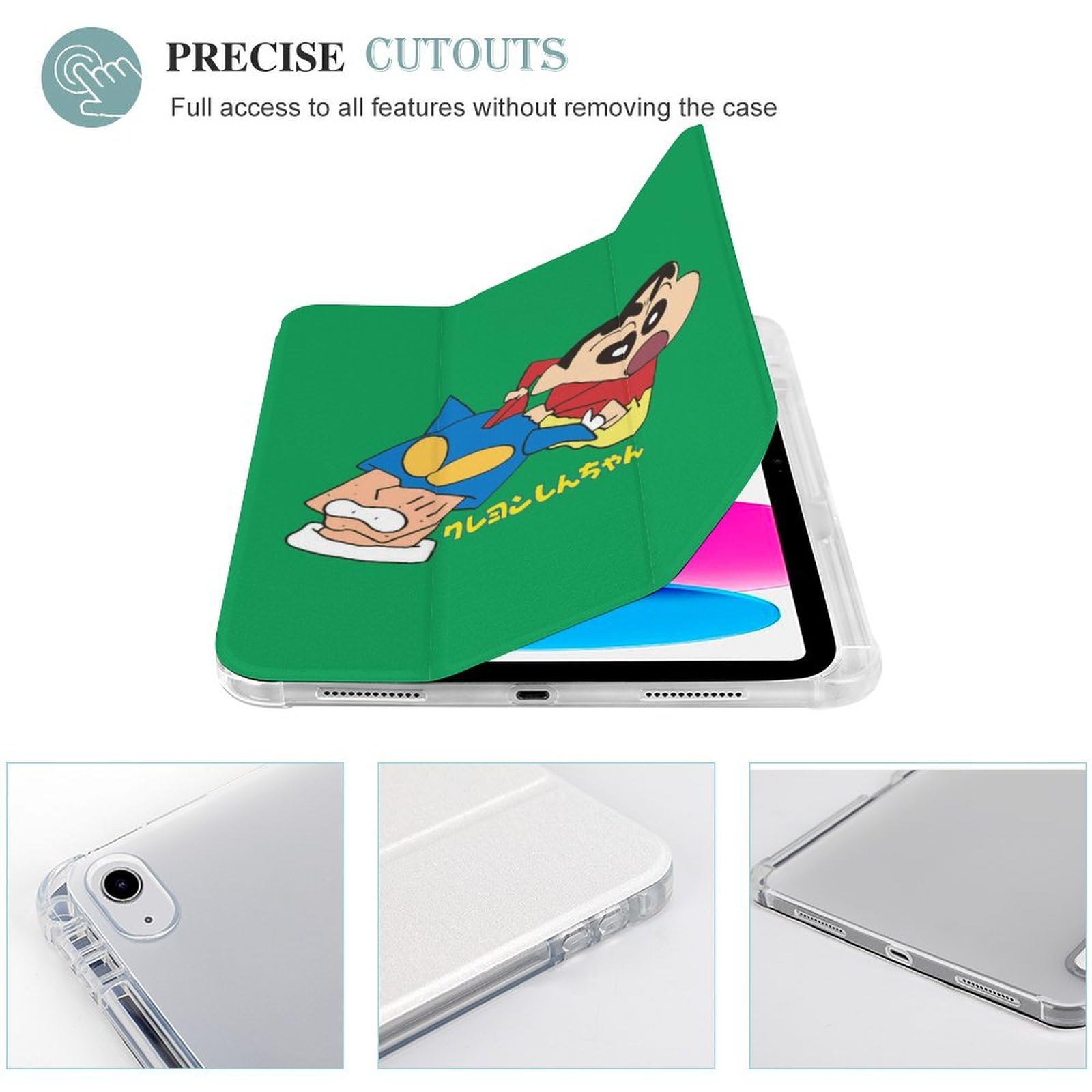 Amazon.co.jp: クレヨンしんちゃん ipad ケース iPad 10 ケース iPad