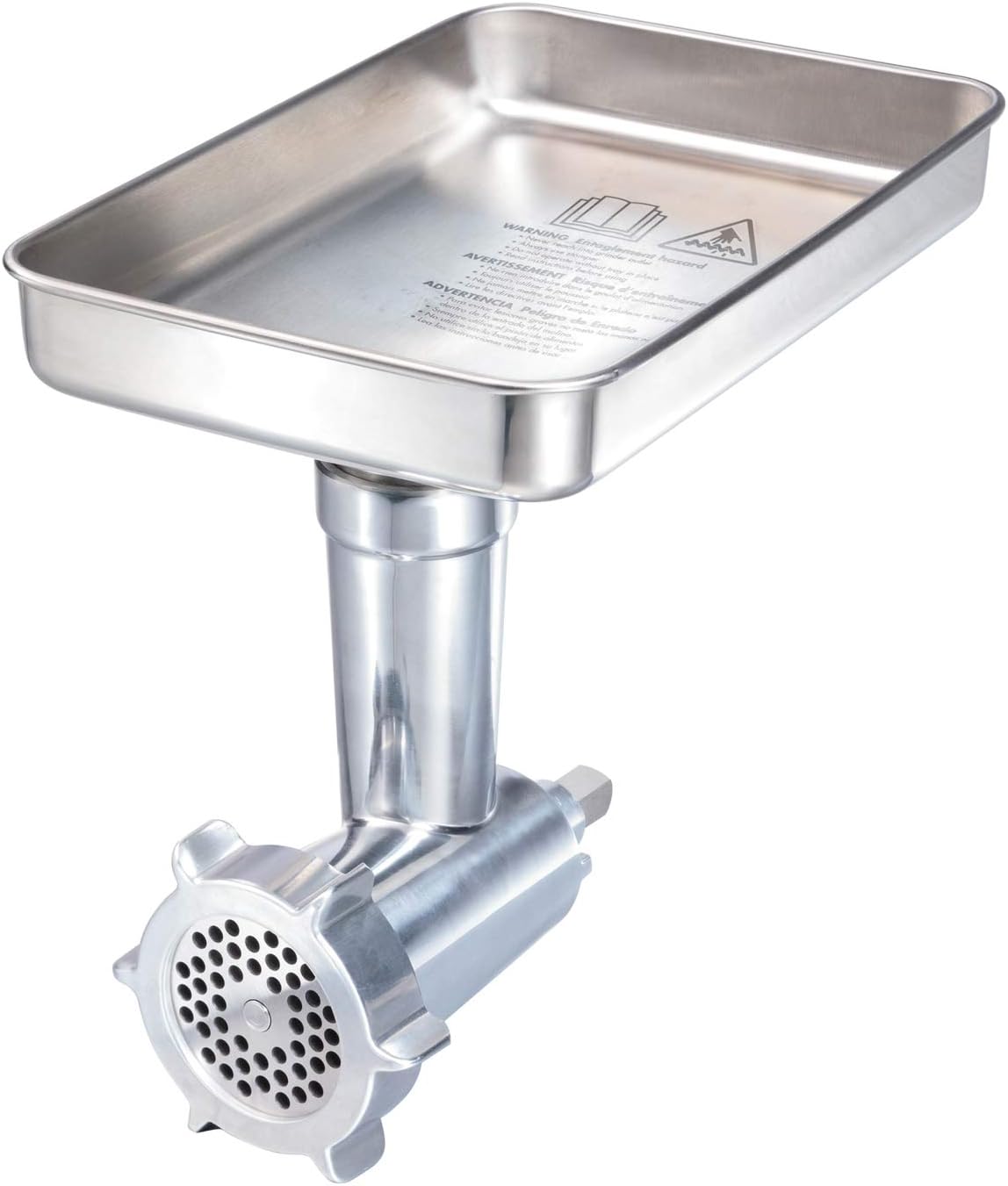 Hamilton Beach Professional63245 Stand Mixer Specialty Metal Meat and Food Grinder Attachment Set, Stainless_Steel, Stainless Steel