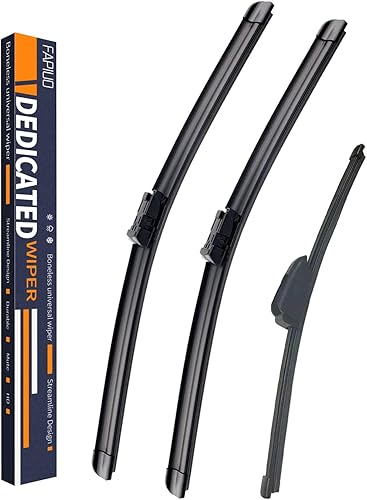 Vista 15 de Repuesto para Subaru Crosstrek2016-2017, XV Crosstrek 2013-2015, Impreza 2013-2016 Limpiaparabrisas silencioso -FAPIUO limpiaparabrisas delantero