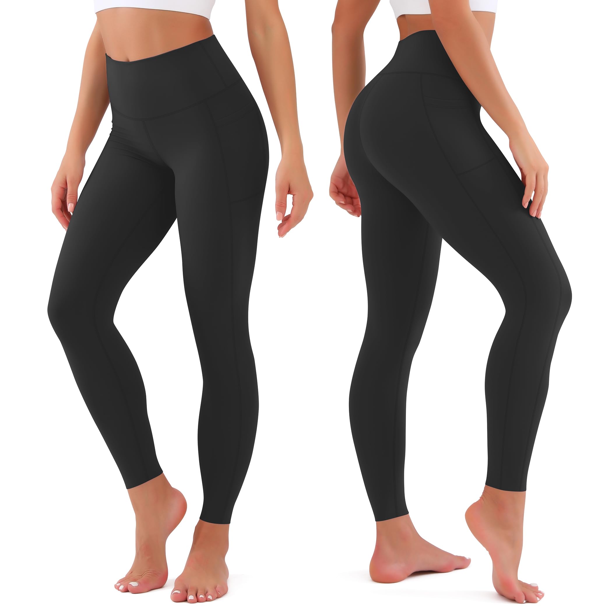 Leggings de Cintura Alta para Mujer, con Control de Barriga, Pantalones Capri de Yoga para Entrenamiento, atléticos, Talla Grande