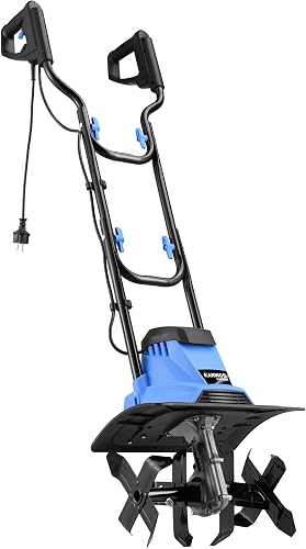 Motobineuse électrique 1500 W, largeur 36 cm, lames 4 bras KANWOD
