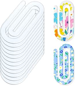 Sublimation Giant Paperclip Blank Jumbo Paper Clips Acrylic Bookmark Clip - View #10