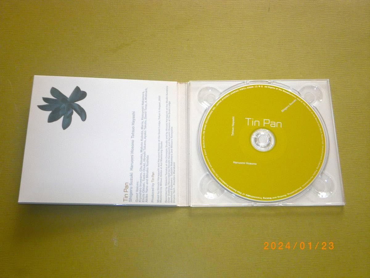 Amazon.co.jp: ○細野晴臣／鈴木茂／林立夫【Tin Pan】CD○ : おもちゃ