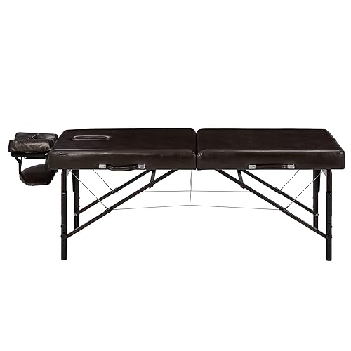 Miniatura 3 de Master Massage Mesa de masaje móvil suprema de 31.1 in, cama de masaje plegable, banco de masaje, tumbona cosmética, cama de belleza portátil, pies