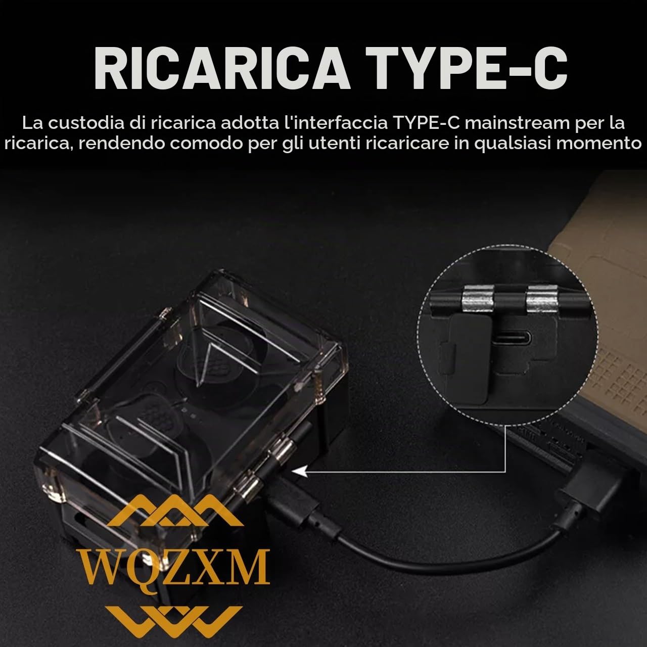 Tappi per Le Orecchie Bluetooth BT5.3 Militare Elettronico Riduzione del Rumore Protezione dell'Udito Tappi per Le Orecchie per Range Shoot Hunting(Green)