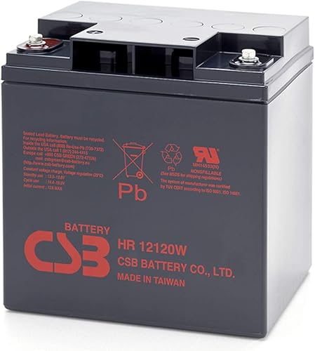 Batería AGM de alta tasa CSB HR12120WFR