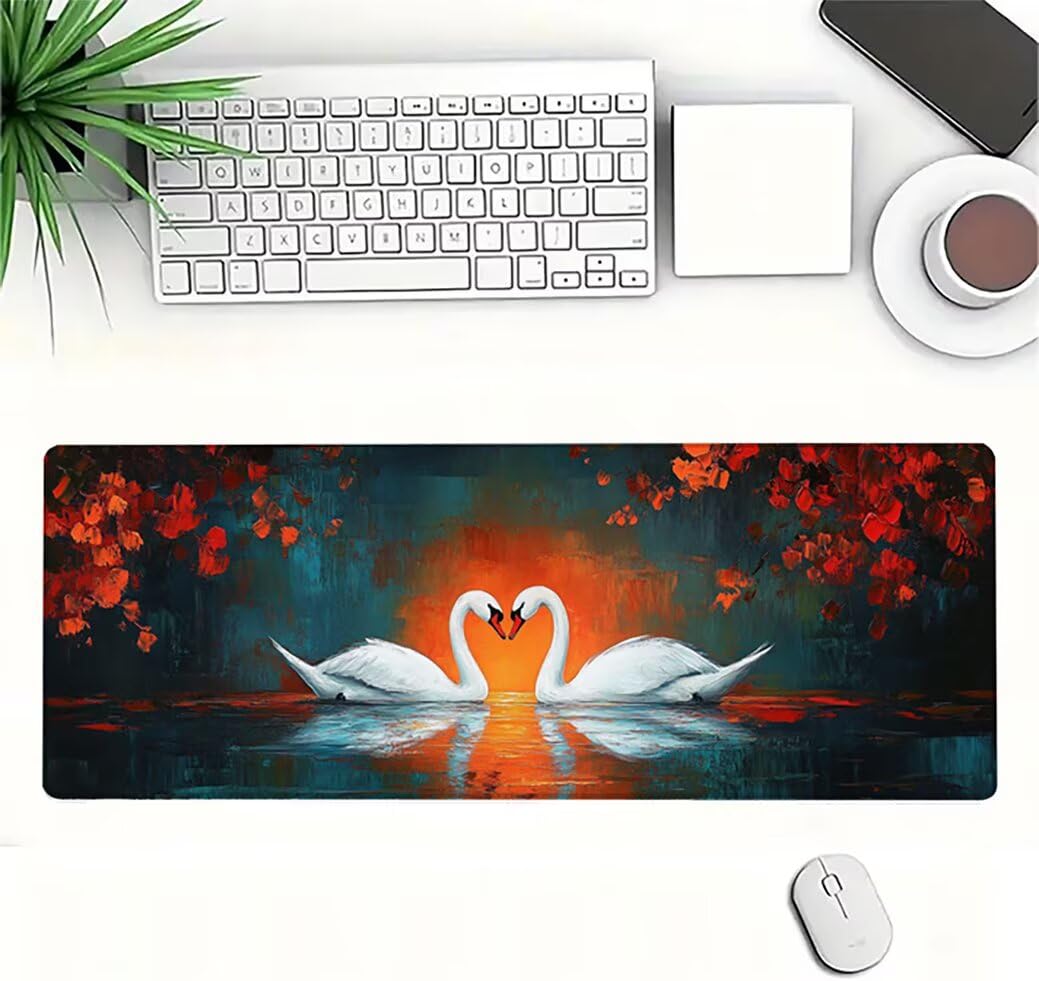 Genérico Lpfieonn Animales Gaming Alfombrilla Ratón 160x80cm PF-2521