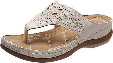 Amazon.com: Sandalias cómodas de suela gruesa para mujer, tallas grandes,  clásicas, suaves, a la moda, sandalias : Ropa, Zapatos y Joyería