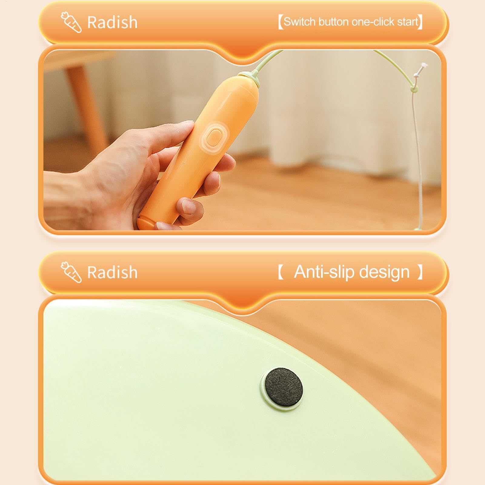 Jouets avec Plumes pour Chats - Jouets Drôle pour Chats Teaser avec Plumes, Jouet Interactif Multifonctionnel pour Chats pour Intérieurs | Jouet Électrique Réutilisable pour