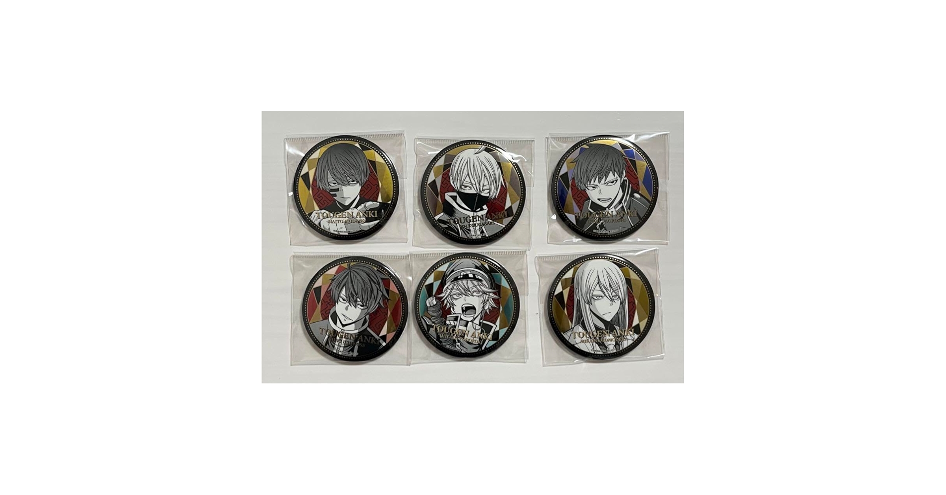 桃源暗鬼 渋谷TSUTAYA 限定 メタリック缶バッジ 9個セット Amazon.co.jp: 桃源暗鬼 メタリック缶バッジ 渋谷 TSUTAYA 6種セット