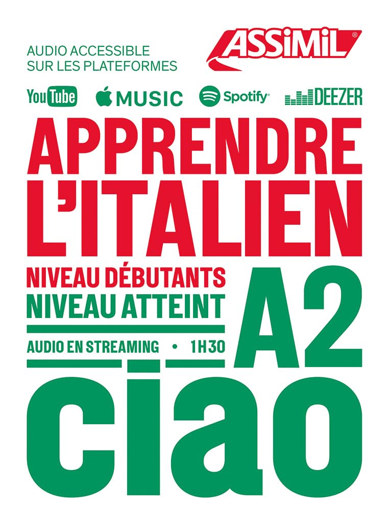 Apprendre L'Italien: Niveau débutants A2