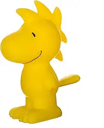 Peanuts for Pets Brinquedo para cães Charlie Brown Woodstock de vinil | Brinquedo para cães que barulhenta para todos os cães | Brinquedos de plástico para cães Charlie Brown para mastigadores