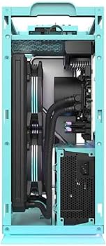 Amazon | darkFlash mini-ITX PCケース DLH21 NEO MINT 全面