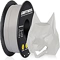 GIANTARM Matte PLA Filament 1.75mm, 3D Printer Matte PLA Filament 1kg, Dimensional Accuracy +/-0.03mm, Matte PLA White