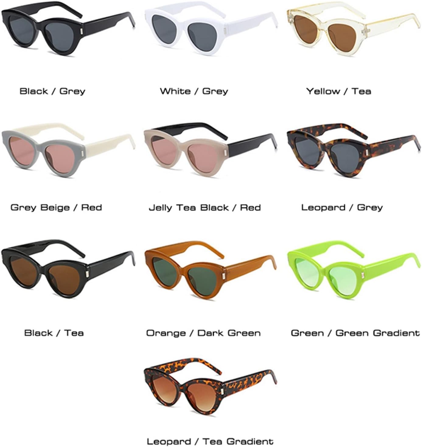 Popular Fashion Women's Luxury Sunglasses Retro Teal UV400 Men