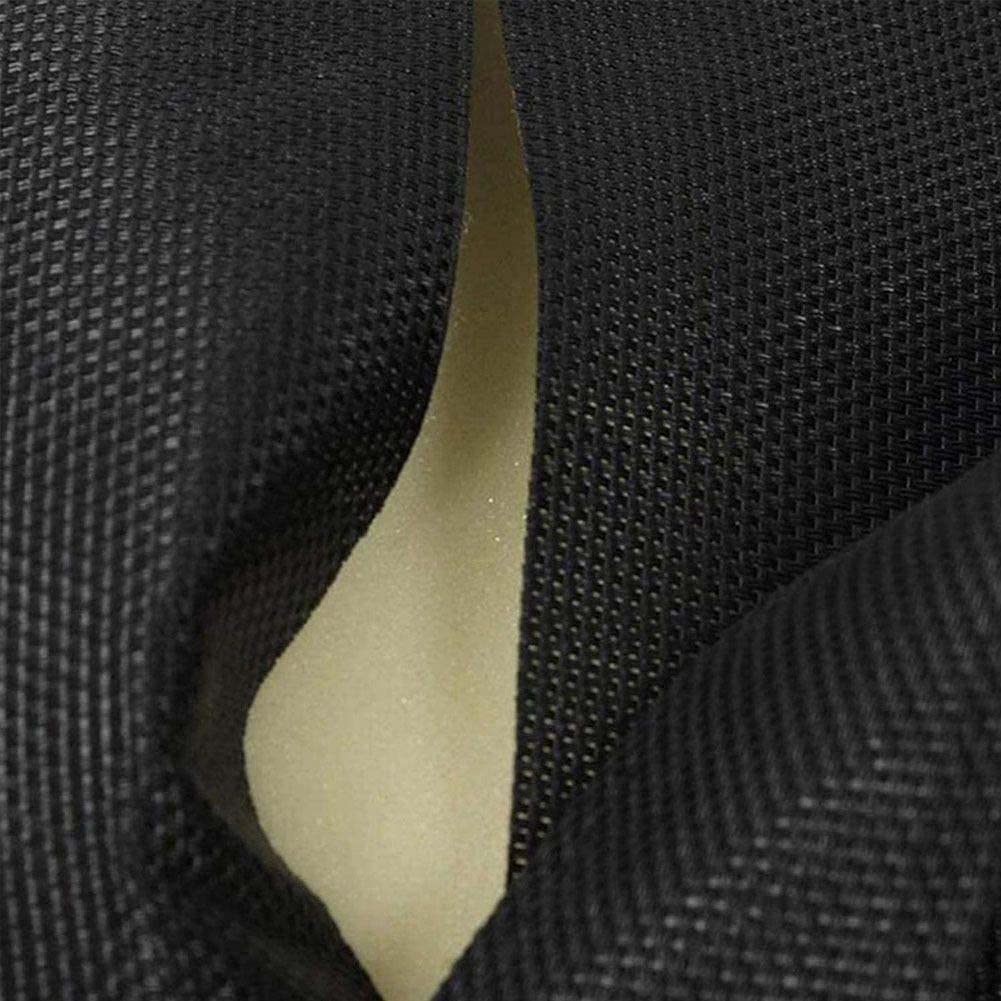 Liegestuhlkissen, Kopfstütze für Liegestuhl, Sonnenliege, Kissen, bequem, ergonomisches Kissen, abnehmbar, für Strandklappstuhl, 2 Stück, Schwarz