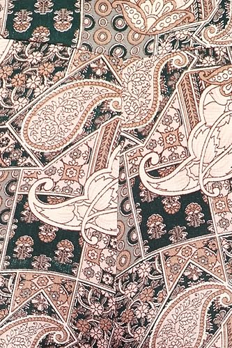 Image of POPWINGS Casual Beige Floral Printed Shorts