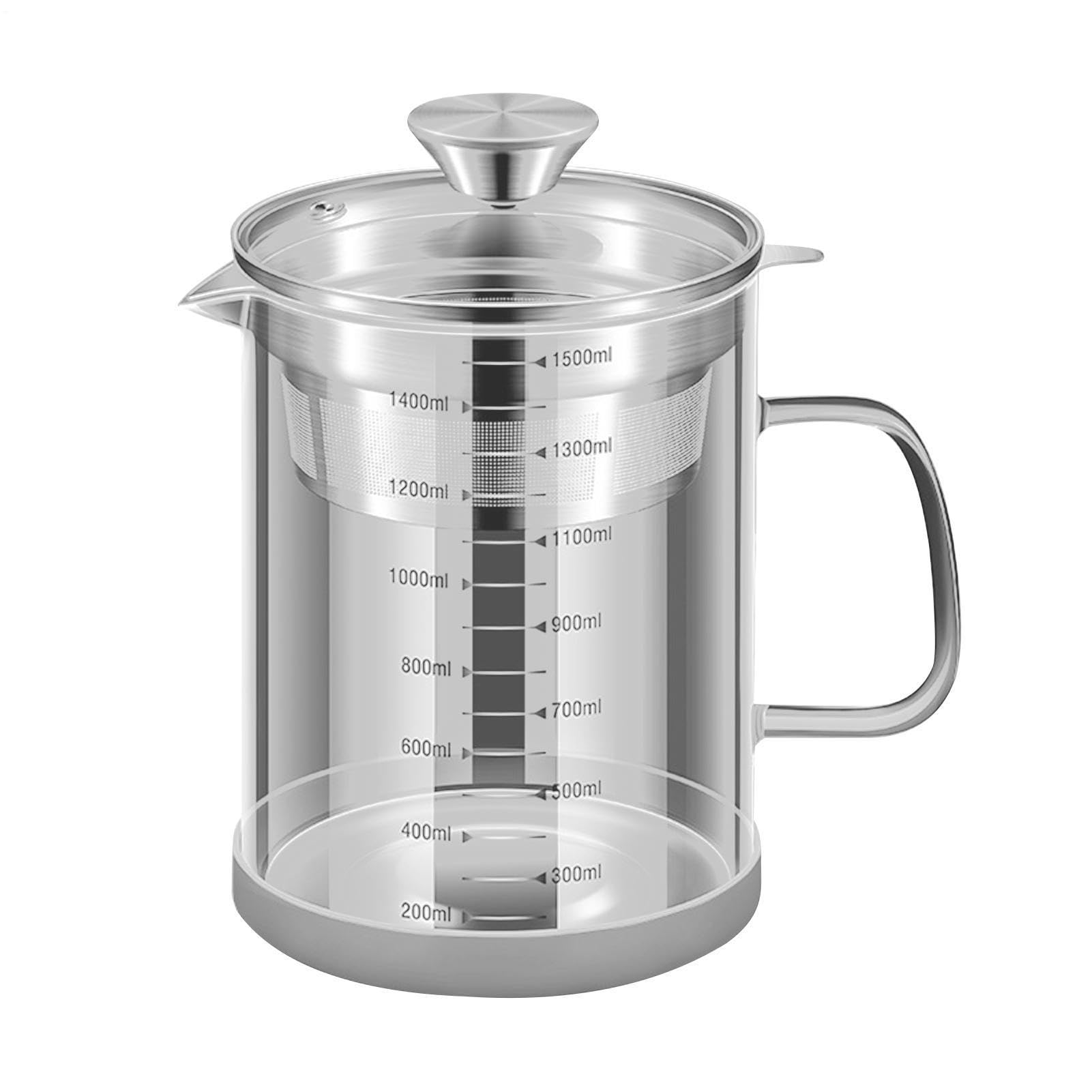 Olla de almacenamiento de de acero inoxidable, separador de grasa