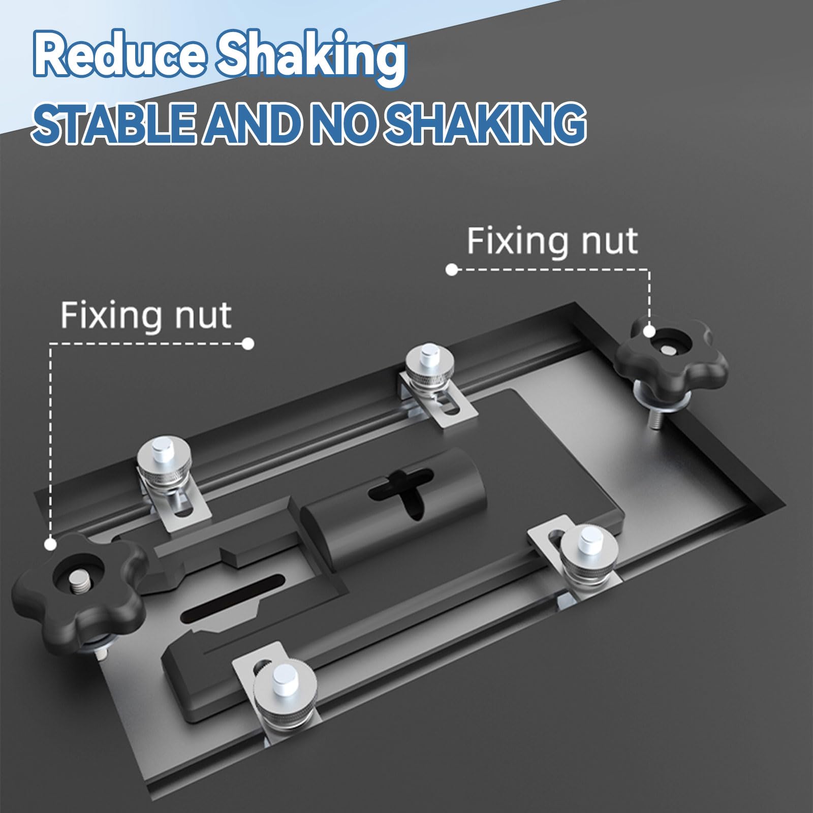Placa de inserción de aleación de aluminio para sierras de calar, recorte y flipboard