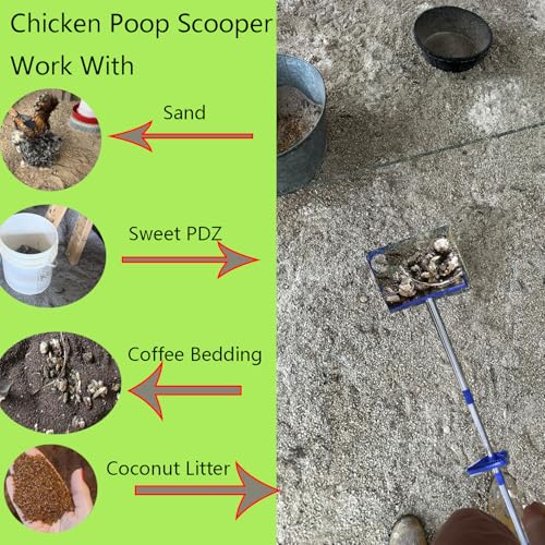 Save on 15" Large Goat Pooper Scooper - Adjustable Handle, Code 67VSBER7 - Image 3