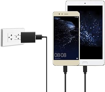 2 pack Micro Tablets Charger Compatible for Samsung Galaxy Tab A 10.1 (2016), 8.0, 7.0, 9.7, Tab E, S2, Tab 4, 3, SM-T580/ 550/530/ 387/585/ 290/295 Samsung Tablets Charging Cable Cord Adapter 1.5m