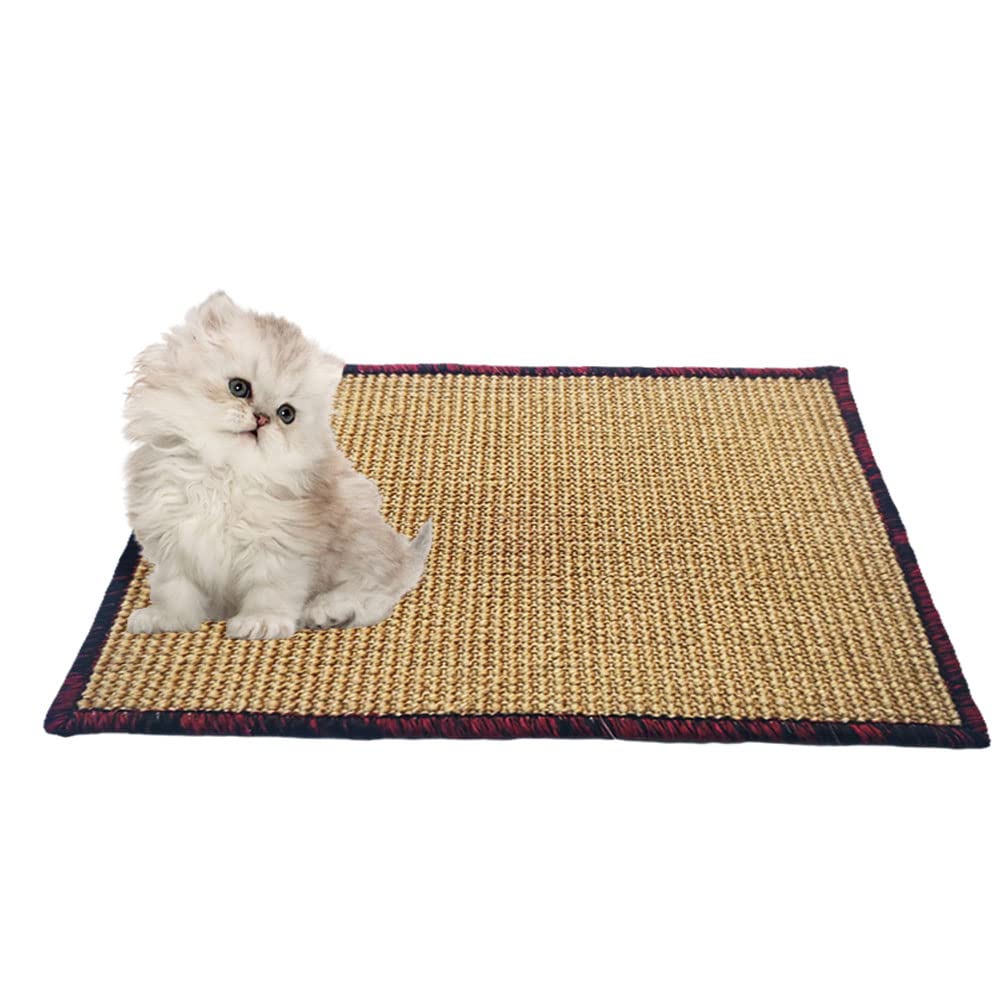 Mats Avenue® Multi Use Sisal Cat Scratch Pad/Cat Scratcher for Kittens and Persian Cats Honey Color 30X40 CM Small Set of 1 (B0B351ZMBF) Amazon Price History, Amazon Price Tracker
