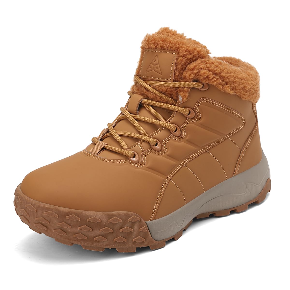 Damen Schneestiefel Warm Gefütterte Wasserdicht Outdoor Rutschfeste Trekking Winterstiefel