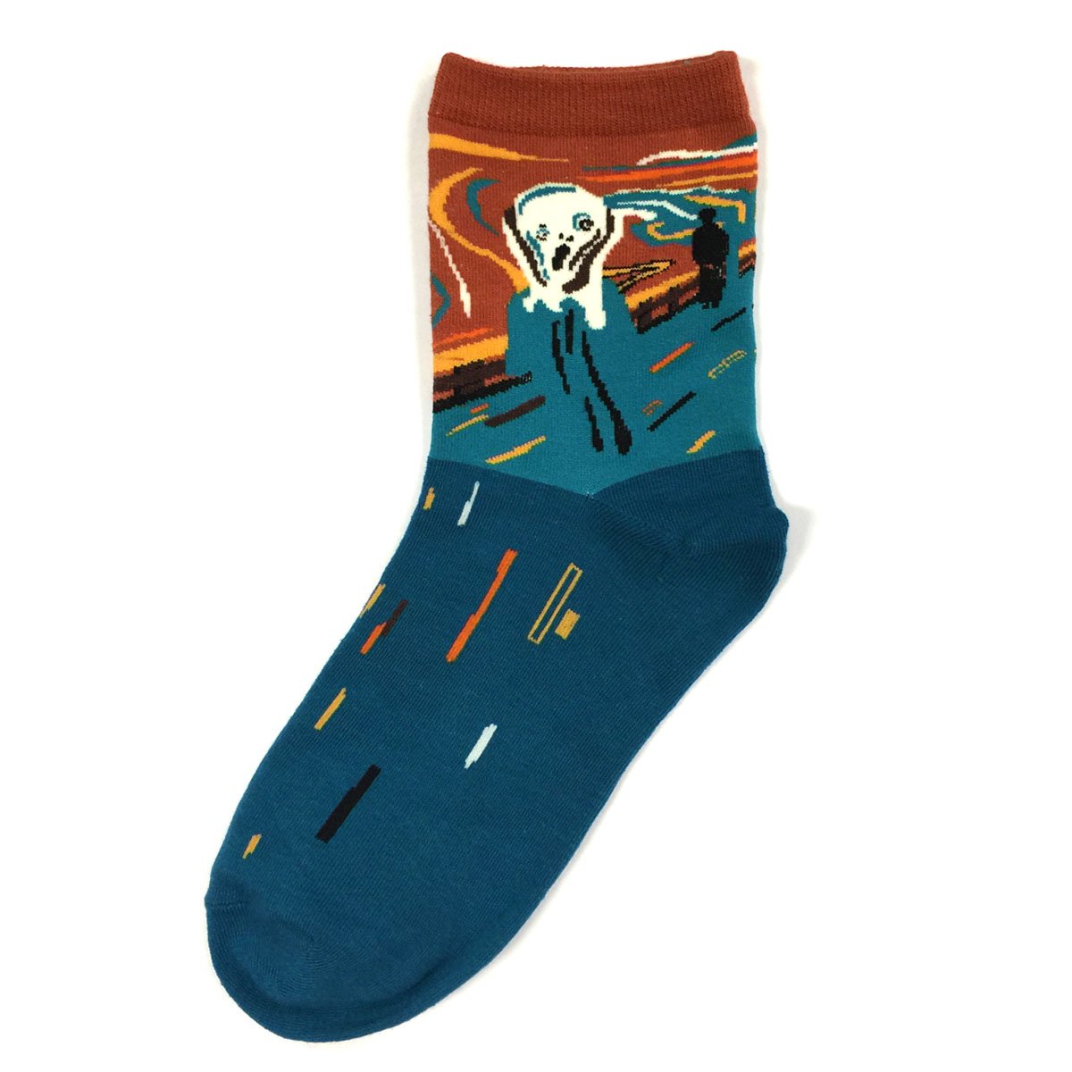 Wrapables Famous Painting Masterpiece Artwork Crew Socks (5 pares)