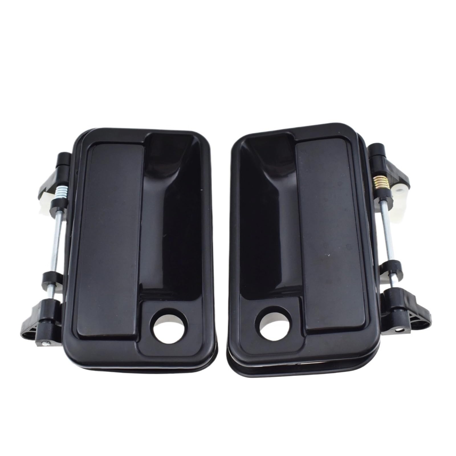Duhnxuj 2 Pcs Front Lh Rh Car Door Handle For Suzuki For Swift Exterior Outside Door Handle Front Left Right(2 Pcs Front Lh Rh)
