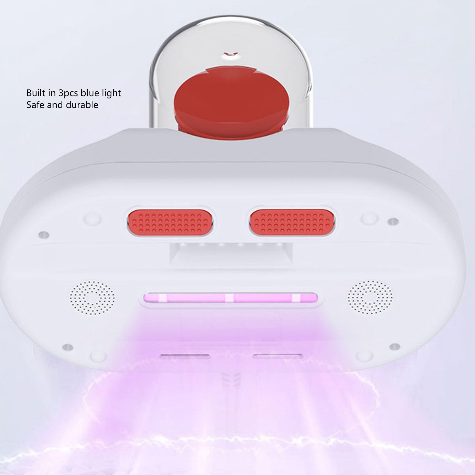 Bedstofzuiger, draadloze matrasstofzuiger, draagbaar, geluidsarm, uv- stofzuiger voor matras, bed, stoffen banken, kussens, tapijt (geïntegreerde batterij