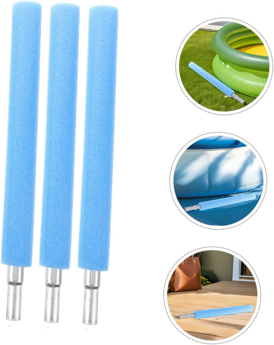 Ciieeo 8pcs Trampoline Replacement Poles with Foam Sleeve, 1.76m Protective Anti-Collision Frame Poles and Adults, Shock Absorbent Safety Cushion Replacement Parts for Outdoor