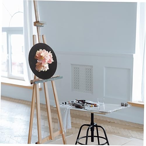 Miniatura 8 de Elegante marco de fotos ovalado negro estirado lienzo arte DIY tablero de arte marco de lona para decoración del hogar