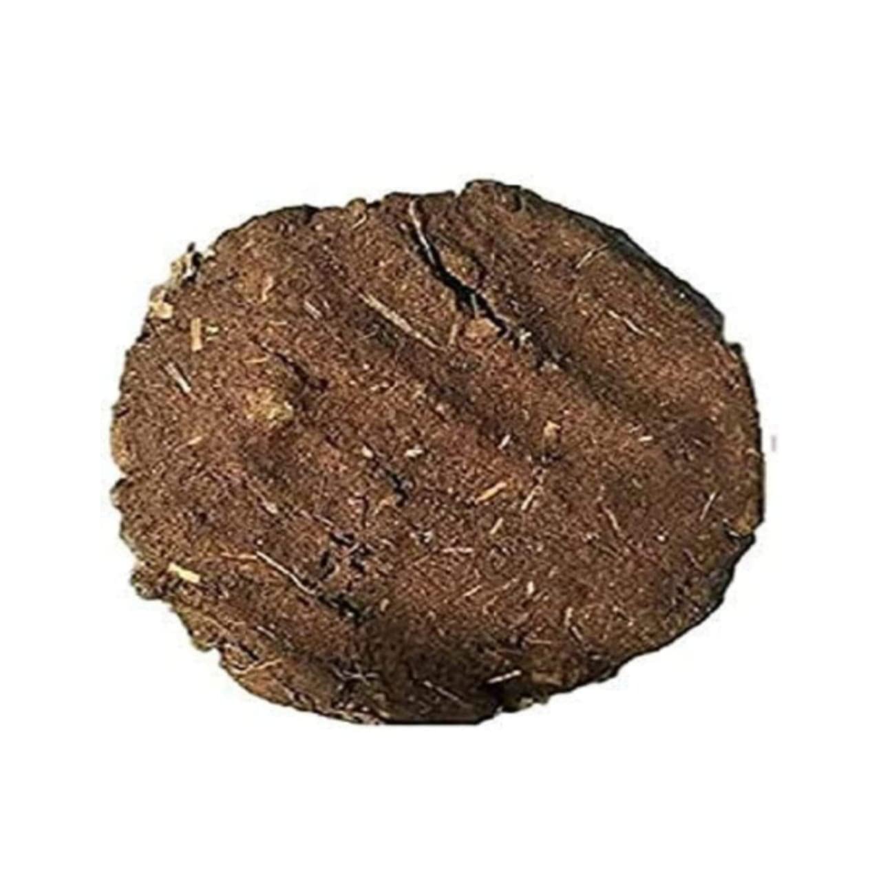 VITSZEE Pure & Original Holy Desi Red Cow Dung Cake (Brown) |Gobar, Upala/Kande/Thepdi/Gowari for puja,Plants,agnihotra, Pooja,Yagya,Cooking,Hawan,Pujan & Religious Purpose (1000 gm)