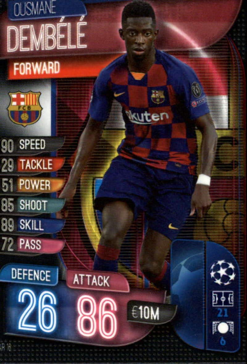 Amazon.com: 2019-20 Topps UEFA Champions League Match Attax #BAR