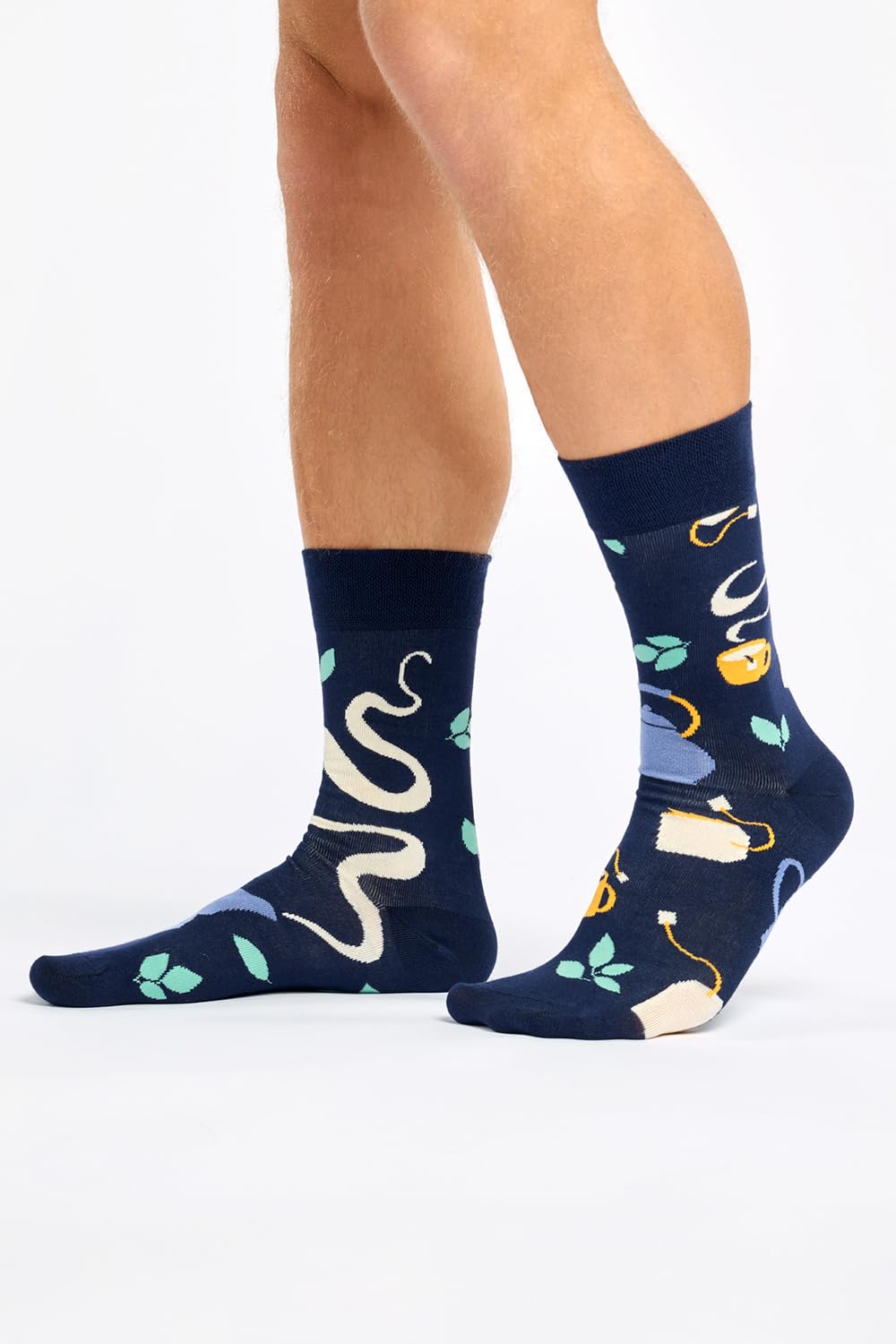 Dedoles Calzini Unisex Donna Uomo & Bambini Calze Cotone con tanti Design divertenti Calcio Bicicletta Piante Cavalli Regalo sinistra destra diversi
