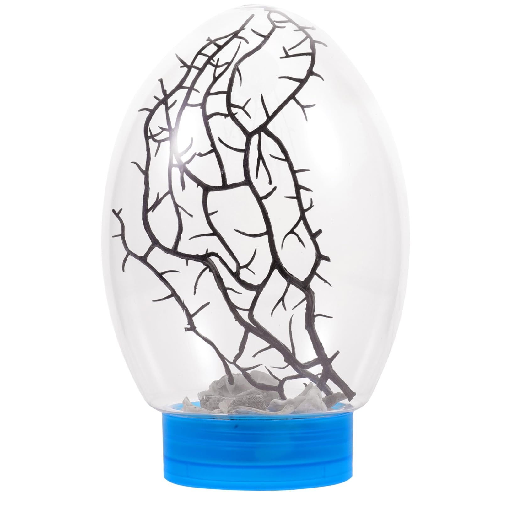 Aquarium fermé de bureau silencieux et facile à entretenir avec lampe LED