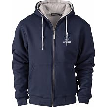 Dunbrooke Mens NFL Craftsman Thermal-Lined Full-Zip Hoodie