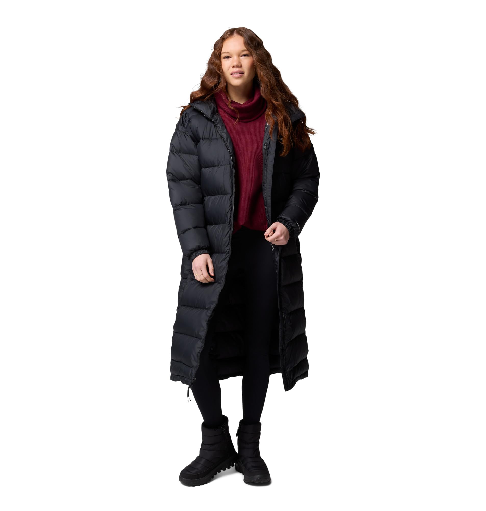 Columbia Pike Lake™ III Long Jacket Piumino con cappuccio Donna (Pacco da 1)